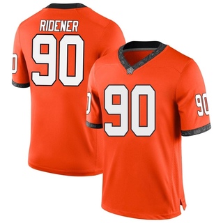AJ Ridener Game Orange Youth Oklahoma State Cowboys Football Jersey