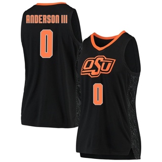 Avery Anderson III Replica Black Women's Oklahoma State Cowboys Basketball Jersey