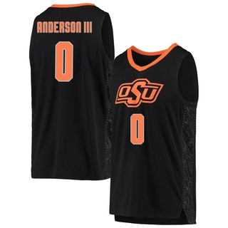 Avery Anderson III Replica Black Youth Oklahoma State Cowboys Basketball Jersey