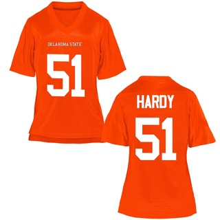 Bo Hardy Replica Orange Women's Oklahoma State Cowboys Football Jersey