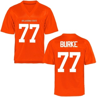 Brayden Burke Replica Orange Youth Oklahoma State Cowboys Football Jersey