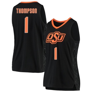 Bryce Thompson Replica Black Women's Oklahoma State Cowboys Basketball Jersey