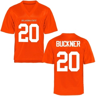 DeSean Buckner Replica Orange Men's Oklahoma State Cowboys Football Jersey
