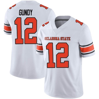 Gunnar Gundy Limited White Men's Oklahoma State Cowboys Football Jersey