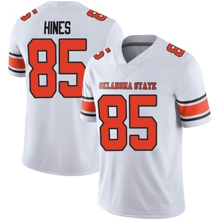 Justin Hines Limited White Men's Oklahoma State Cowboys Football Jersey