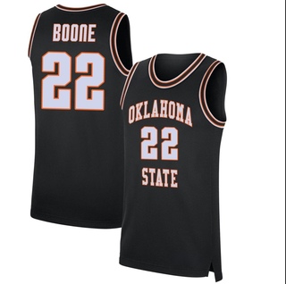 Kalib Boone Replica Black Men's Oklahoma State Cowboys Retro Basketball Jersey