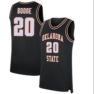 Keylan Boone Replica Black Men's Oklahoma State Cowboys Retro Basketball Jersey