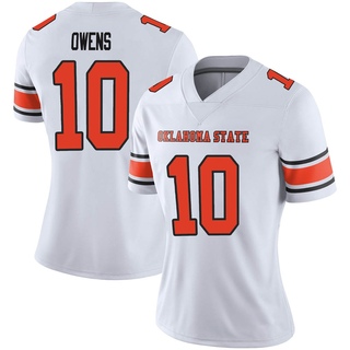 Rashod Owens Limited White Women's Oklahoma State Cowboys Women Football Jersey