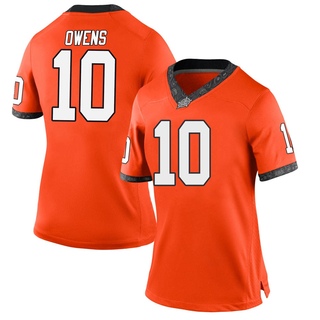 Rashod Owens Replica Orange Women's Oklahoma State Cowboys Football Jersey